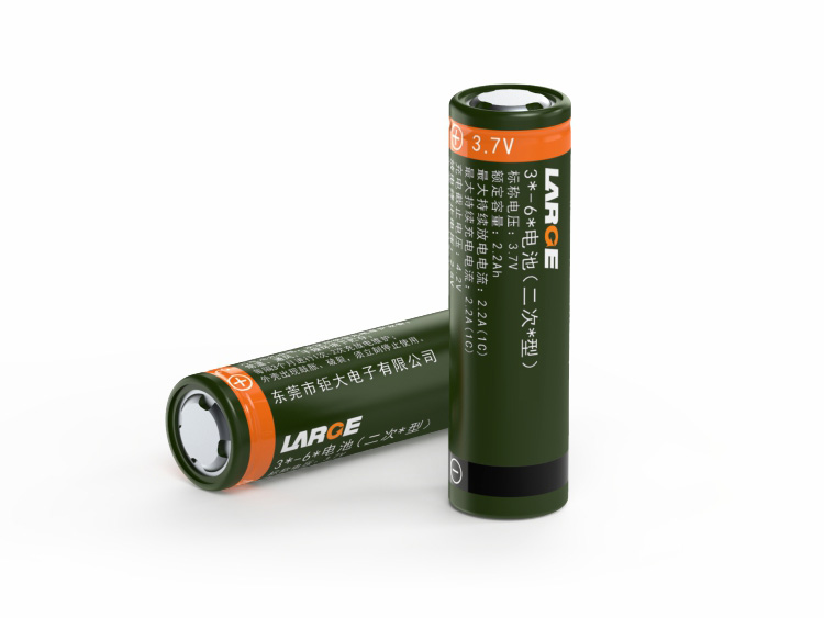 过针刺18650 2200mAh